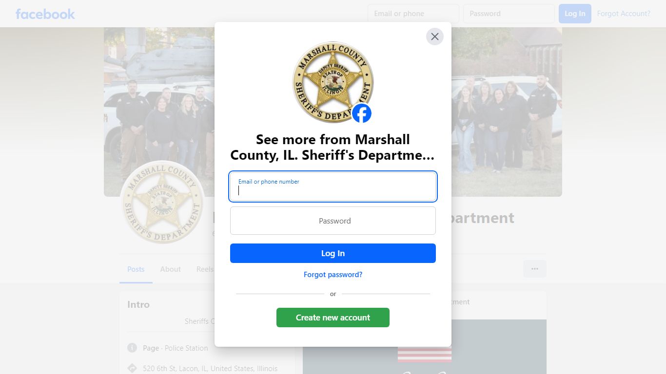 Marshall County, IL. Sheriff's Department | Lacon IL - Facebook